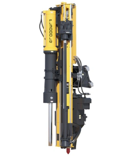 Divisor y perforadora para excavadora